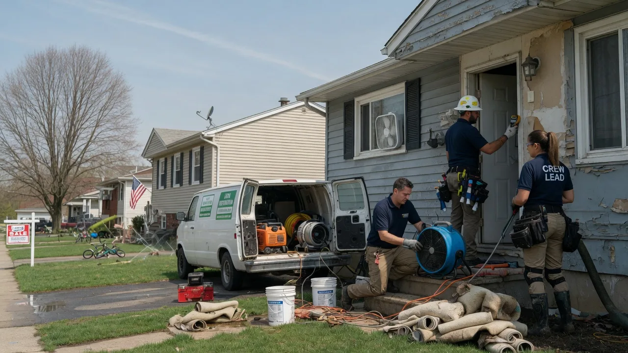 Flood Cleanup in Helena, OK near me